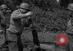 Standbild USA 87 Chemische Mörtel Bataillon Carentan Frankreich, 1944, aus Sekunde 40 historischem Filmmaterial Videoclip 65675051326