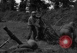 Standbild USA 87 Chemische Mörtel Bataillon Carentan Frankreich, 1944, aus Sekunde 45 historischem Filmmaterial Videoclip 65675051326