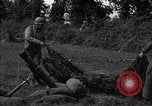 Standbild USA 87 Chemische Mörtel Bataillon Carentan Frankreich, 1944, aus Sekunde 48 historischem Filmmaterial Videoclip 65675051326