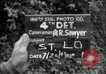 Standbild USA 35th Infantry Division Saint Lo Frankreich, 1944, aus Sekunde 8 historischem Filmmaterial Videoclip 65675051327
