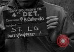 Standbild USA 35th Infantry Division Saint Lo Frankreich, 1944, aus Sekunde 5 historischem Filmmaterial Videoclip 65675051329