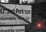 Standbild USA 35th Infantry Division Saint Lo Frankreich, 1944, aus Sekunde 10 historischem Filmmaterial Videoclip 65675051333