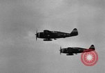 Standbild USA P-47 Flugzeuge United States USA, 1950, aus Sekunde 33 historischem Filmmaterial Videoclip 65675051344