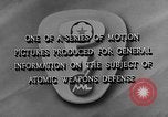 Image of Atomic bomb testing on USS Independence CVL-22 Pacific Ocean, 1951, second 28 stock footage video 65675051356