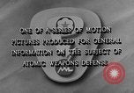 Image of Atomic bomb testing on USS Independence CVL-22 Pacific Ocean, 1951, second 31 stock footage video 65675051356