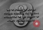 Image of Atomic bomb testing on USS Independence CVL-22 Pacific Ocean, 1951, second 32 stock footage video 65675051356