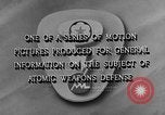 Image of Atomic bomb testing on USS Independence CVL-22 Pacific Ocean, 1951, second 33 stock footage video 65675051356
