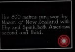 Immagine di Inter-Allied giochi Parigi Francia, 1919, secondo 13 filmato di repertorio 65675051367