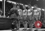 Standbild amerikanischen Athleten Joinville Le Pont Frankreich, 1919, aus Sekunde 45 historischem Filmmaterial Videoclip 65675051377