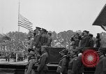 Standbild amerikanische Flagge Joinville Le Pont Frankreich, 1919, aus Sekunde 3 historischem Filmmaterial Videoclip 65675051378