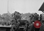 Standbild amerikanische Flagge Joinville Le Pont Frankreich, 1919, aus Sekunde 11 historischem Filmmaterial Videoclip 65675051378