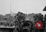 Standbild amerikanische Flagge Joinville Le Pont Frankreich, 1919, aus Sekunde 13 historischem Filmmaterial Videoclip 65675051378