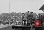 Standbild amerikanische Flagge Joinville Le Pont Frankreich, 1919, aus Sekunde 38 historischem Filmmaterial Videoclip 65675051378