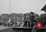 Standbild amerikanische Flagge Joinville Le Pont Frankreich, 1919, aus Sekunde 40 historischem Filmmaterial Videoclip 65675051378