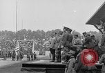 Standbild amerikanische Flagge Joinville Le Pont Frankreich, 1919, aus Sekunde 43 historischem Filmmaterial Videoclip 65675051378