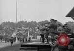 Standbild amerikanische Flagge Joinville Le Pont Frankreich, 1919, aus Sekunde 51 historischem Filmmaterial Videoclip 65675051378