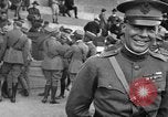 Standbild amerikanische Flagge Joinville Le Pont Frankreich, 1919, aus Sekunde 58 historischem Filmmaterial Videoclip 65675051378