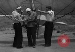 Image of early hang glider flight attempt Palos Verdes California USA, 1936, second 5 stock footage video 65675051384