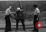 Image of early hang glider flight attempt Palos Verdes California USA, 1936, second 15 stock footage video 65675051384