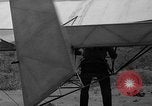 Image of early hang glider flight attempt Palos Verdes California USA, 1936, second 24 stock footage video 65675051384