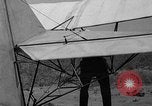 Image of early hang glider flight attempt Palos Verdes California USA, 1936, second 25 stock footage video 65675051384