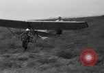 Image of early hang glider flight attempt Palos Verdes California USA, 1936, second 33 stock footage video 65675051384