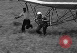 Image of early hang glider flight attempt Palos Verdes California USA, 1936, second 37 stock footage video 65675051384