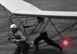 Image of early hang glider flight attempt Palos Verdes California USA, 1936, second 39 stock footage video 65675051384