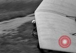 Image of early hang glider flight attempt Palos Verdes California USA, 1936, second 41 stock footage video 65675051384