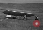 Image of early hang glider flight attempt Palos Verdes California USA, 1936, second 44 stock footage video 65675051384