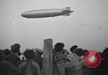 Image of Hindenburg airship Lakehurst Naval Air Station New Jersey USA, 1936, second 14 stock footage video 65675051385