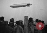 Image of Hindenburg airship Lakehurst Naval Air Station New Jersey USA, 1936, second 15 stock footage video 65675051385