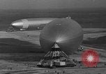 Image of Hindenburg airship Lakehurst Naval Air Station New Jersey USA, 1936, second 37 stock footage video 65675051385