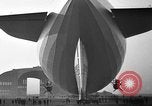 Image of Hindenburg airship Lakehurst Naval Air Station New Jersey USA, 1936, second 47 stock footage video 65675051385