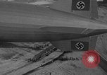 Image of Hindenburg airship Lakehurst Naval Air Station New Jersey USA, 1936, second 56 stock footage video 65675051385