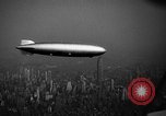 Image of Hindenburg airship New York United States USA, 1936, second 16 stock footage video 65675051386