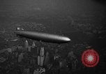 Image of Hindenburg airship New York United States USA, 1936, second 23 stock footage video 65675051386