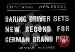 Image of Formula One German Grand Prix 1936 Nürburg Germany, 1936, second 1 stock footage video 65675051395