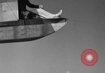 Standbild Segelflugzeug Piloten Newport Beach California USA, 1936, aus Sekunde 23 historischem Filmmaterial Videoclip 65675051397