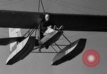 Standbild Segelflugzeug Piloten Newport Beach California USA, 1936, aus Sekunde 33 historischem Filmmaterial Videoclip 65675051397