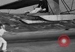 Standbild Segelflugzeug Piloten Newport Beach California USA, 1936, aus Sekunde 37 historischem Filmmaterial Videoclip 65675051397
