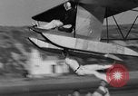 Standbild Segelflugzeug Piloten Newport Beach California USA, 1936, aus Sekunde 39 historischem Filmmaterial Videoclip 65675051397