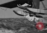 Standbild Segelflugzeug Piloten Newport Beach California USA, 1936, aus Sekunde 41 historischem Filmmaterial Videoclip 65675051397