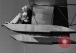 Standbild Segelflugzeug Piloten Newport Beach California USA, 1936, aus Sekunde 47 historischem Filmmaterial Videoclip 65675051397