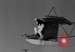 Standbild Segelflugzeug Piloten Newport Beach California USA, 1936, aus Sekunde 53 historischem Filmmaterial Videoclip 65675051397