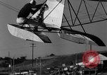 Standbild Segelflugzeug Piloten Newport Beach California USA, 1936, aus Sekunde 57 historischem Filmmaterial Videoclip 65675051397