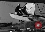 Standbild Segelflugzeug Piloten Newport Beach California USA, 1936, aus Sekunde 58 historischem Filmmaterial Videoclip 65675051397