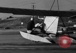 Standbild Segelflugzeug Piloten Newport Beach California USA, 1936, aus Sekunde 60 historischem Filmmaterial Videoclip 65675051397