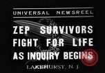 Standbild Luftschiff Hindenburg Lakehurst New Jersey USA, 1937, aus Sekunde 1 historischem Filmmaterial Videoclip 65675051400
