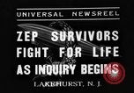 Standbild Luftschiff Hindenburg Lakehurst New Jersey USA, 1937, aus Sekunde 4 historischem Filmmaterial Videoclip 65675051400